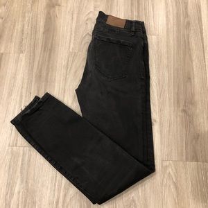 Madewell Skinny Skinny Jeans Black Trent Wash 27